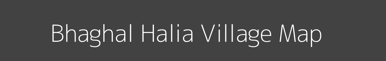 Map of Bhaghal Halia Village in Bihar Image