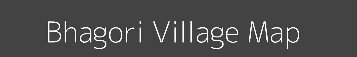 Map of Bhagori Village in Madhya Pradesh Image