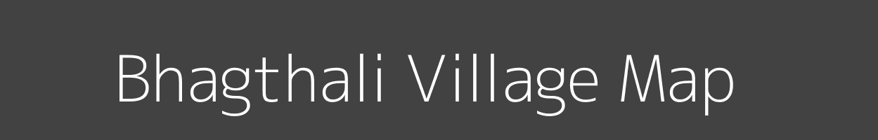 Map of Bhagthali Village in Jammu and Kashmir Image
