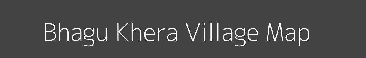 Map of Bhagu Khera Village in Uttar Pradesh Image