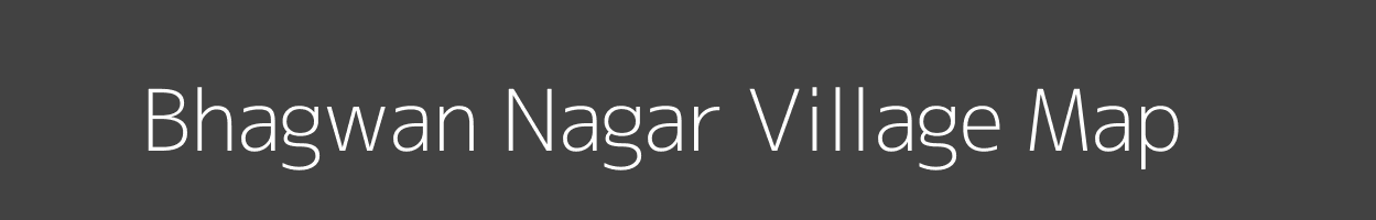 Map of Bhagwan Nagar Village in Rajasthan Image