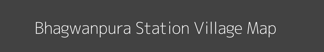 Map of Bhagwanpura Station Village in Rajasthan Image
