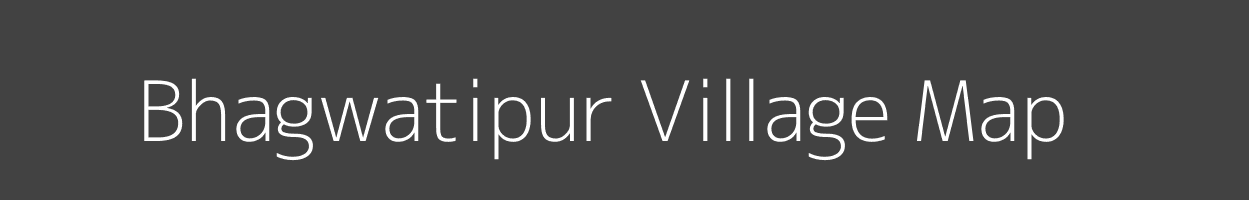 Map of Bhagwatipur Village in Uttar Pradesh Image