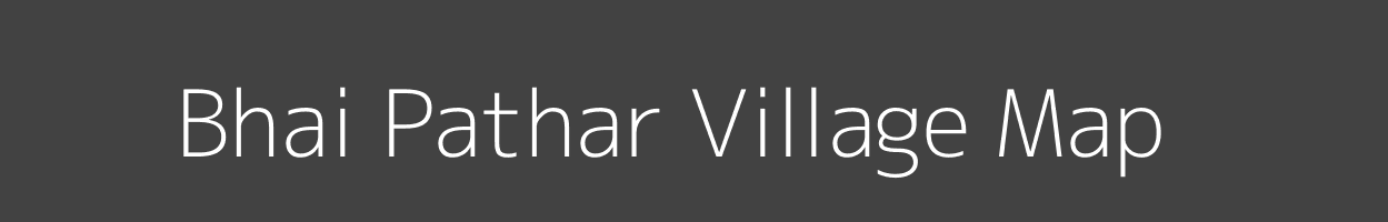 Map of Bhai Pathar Village in Maharashtra Image