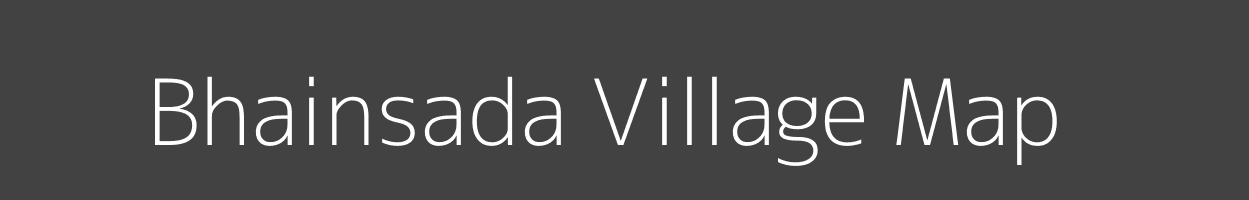 Map of Bhainsada Village in Madhya Pradesh Image