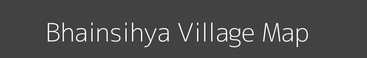 Map of Bhainsihya Village in Uttar Pradesh Image