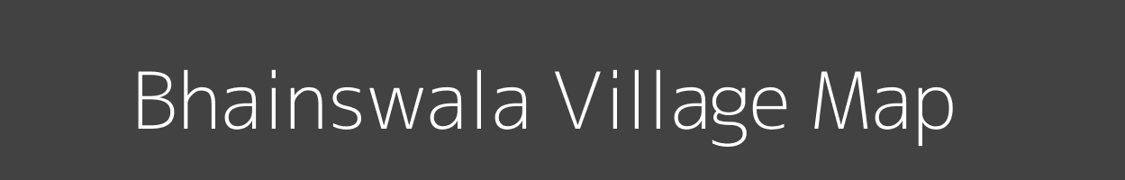 Map of Bhainswala Village in Uttar Pradesh Image