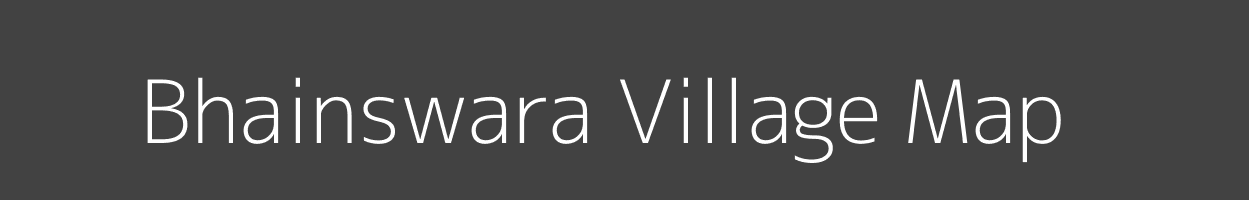 Map of Bhainswara Village in Uttar Pradesh Image