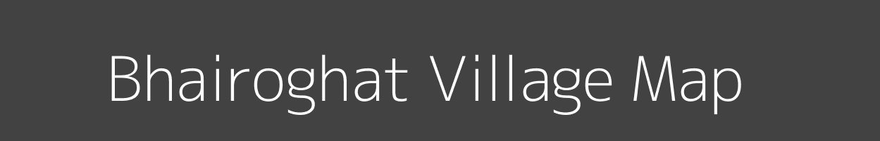 Map of Bhairoghat Village in Madhya Pradesh Image