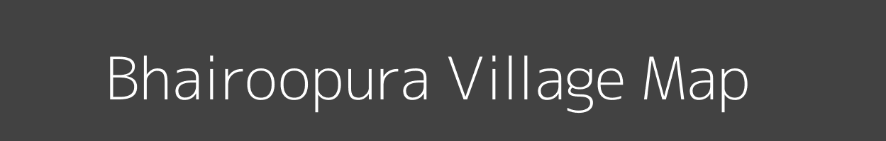 Map of Bhairoopura Village in Rajasthan Image