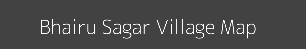 Map of Bhairu Sagar Village in Rajasthan Image