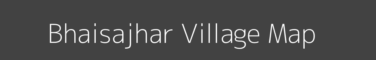 Map of Bhaisajhar Village in Rajasthan Image