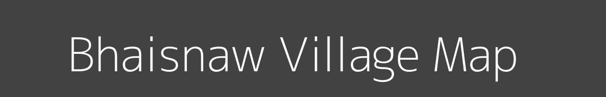 Map of Bhaisnaw Village in Uttar Pradesh Image