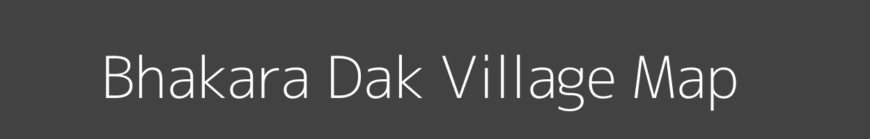 Map of Bhakara Dak Village in Uttarakhand Image