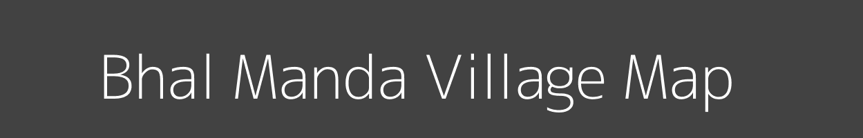 Map of Bhal Manda Village in Jharkhand Image