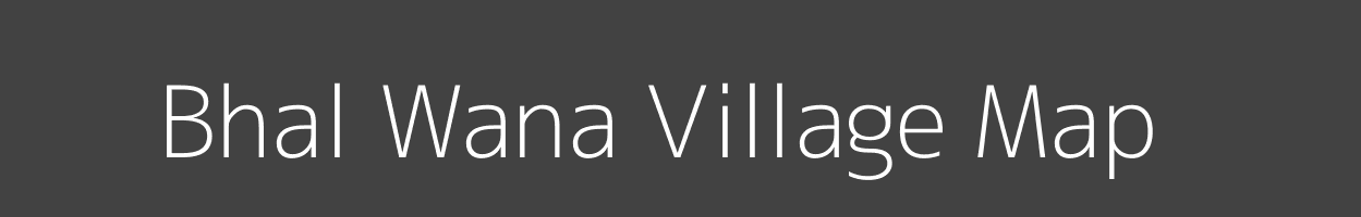 Map of Bhal Wana Village in Jammu and Kashmir Image