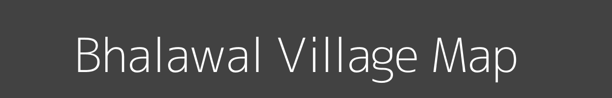 Map of Bhalawal Village in Maharashtra Image