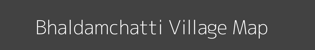 Map of Bhaldamchatti Village in Jharkhand Image