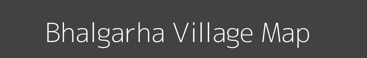 Map of Bhalgarha Village in Jharkhand Image