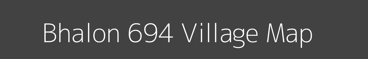 Map of Bhalon 694 Village in Himachal Pradesh Image