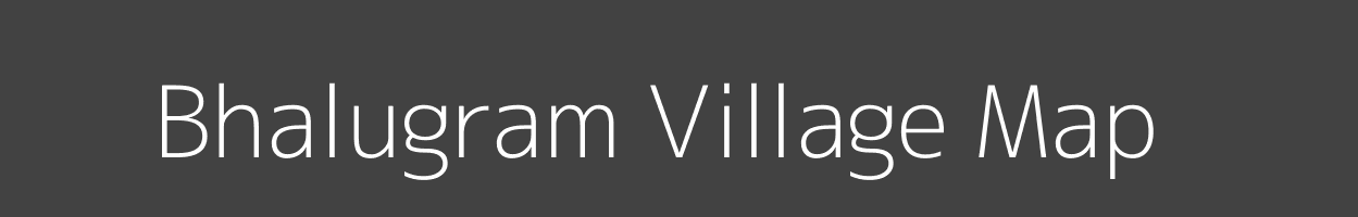 Map of Bhalugram Village in West Bengal Image