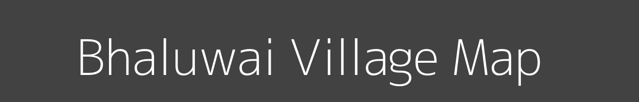 Map of Bhaluwai Village in Uttar Pradesh Image