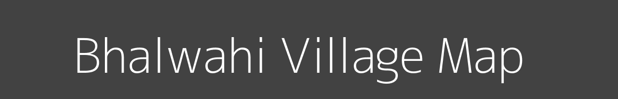 Map of Bhalwahi Village in Madhya Pradesh Image