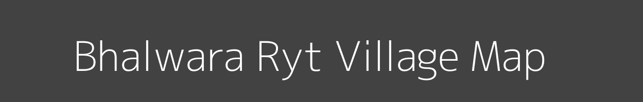 Map of Bhalwara Ryt Village in Madhya Pradesh Image