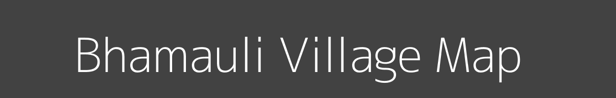 Map of Bhamauli Village in Uttar Pradesh Image