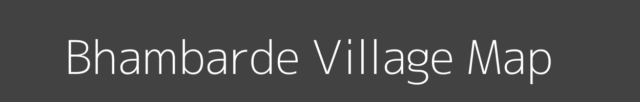 Map of Bhambarde Village in Maharashtra Image