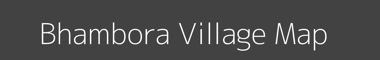 Map of Bhambora Village in Maharashtra Image