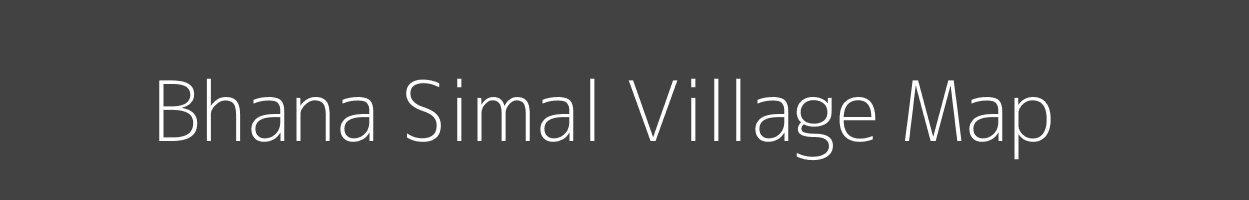 Map of Bhana Simal Village in Gujarat Image