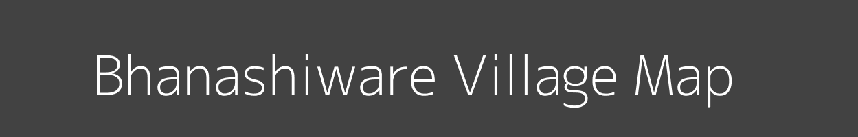 Map of Bhanashiware Village in Maharashtra Image