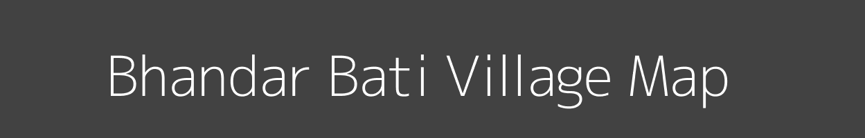 Map of Bhandar Bati Village in West Bengal Image