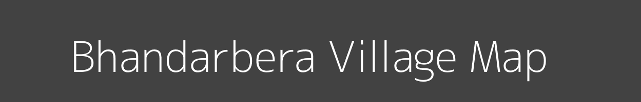 Map of Bhandarbera Village in Jharkhand Image