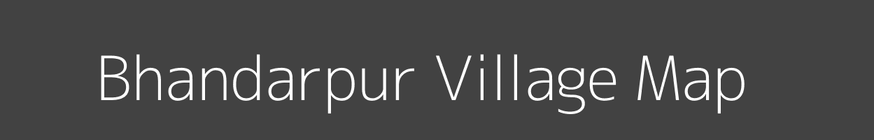 Map of Bhandarpur Village in West Bengal Image