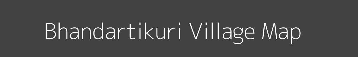 Map of Bhandartikuri Village in West Bengal Image