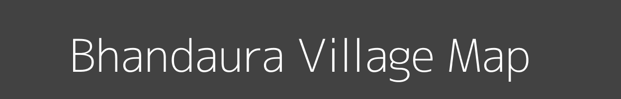 Map of Bhandaura Village in Uttar Pradesh Image