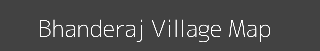 Map of Bhanderaj Village in Gujarat Image