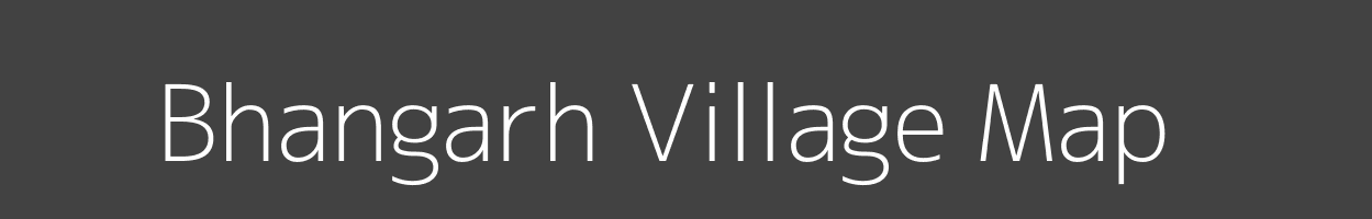 Map of Bhangarh Village in Madhya Pradesh Image