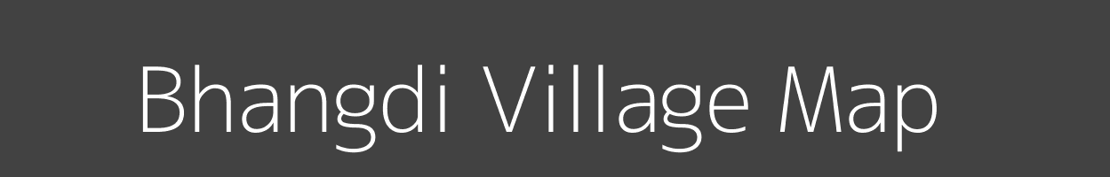 Map of Bhangdi Village in Madhya Pradesh Image