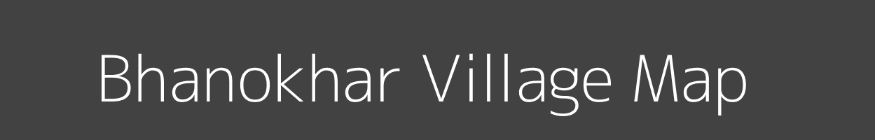 Map of Bhanokhar Village in Rajasthan Image