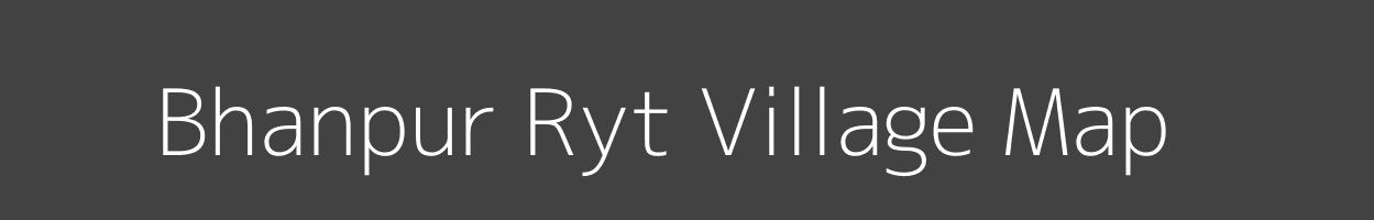 Map of Bhanpur Ryt Village in Madhya Pradesh Image