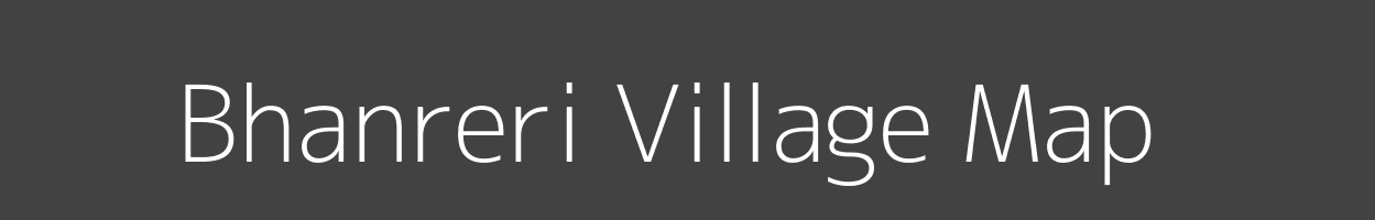 Map of Bhanreri Village in Uttar Pradesh Image