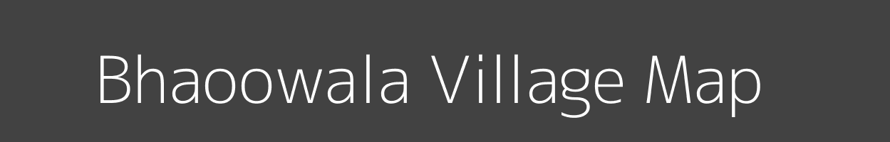 Map of Bhaoowala Village in Rajasthan Image