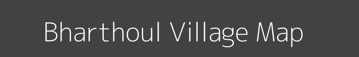 Map of Bharthoul Village in Uttar Pradesh Image