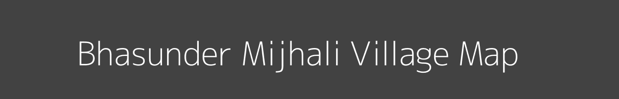 Map of Bhasunder Mijhali Village in Uttar Pradesh Image