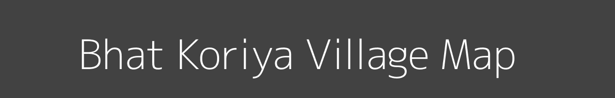 Map of Bhat Koriya Village in Rajasthan Image