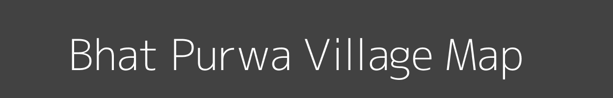 Map of Bhat Purwa Village in Uttar Pradesh Image