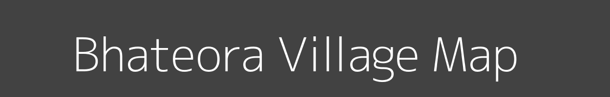 Map of Bhateora Village in Uttar Pradesh Image